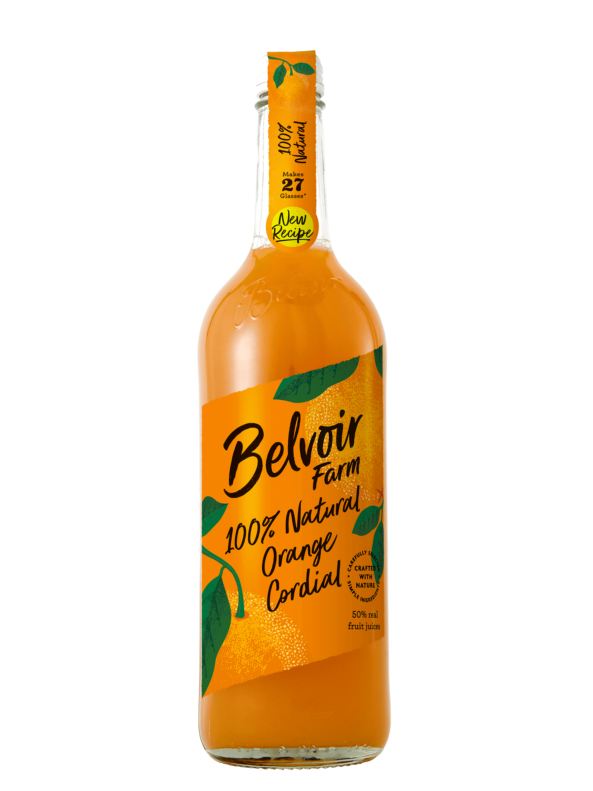 100% Natural Orange Cordial, Premium Drinks