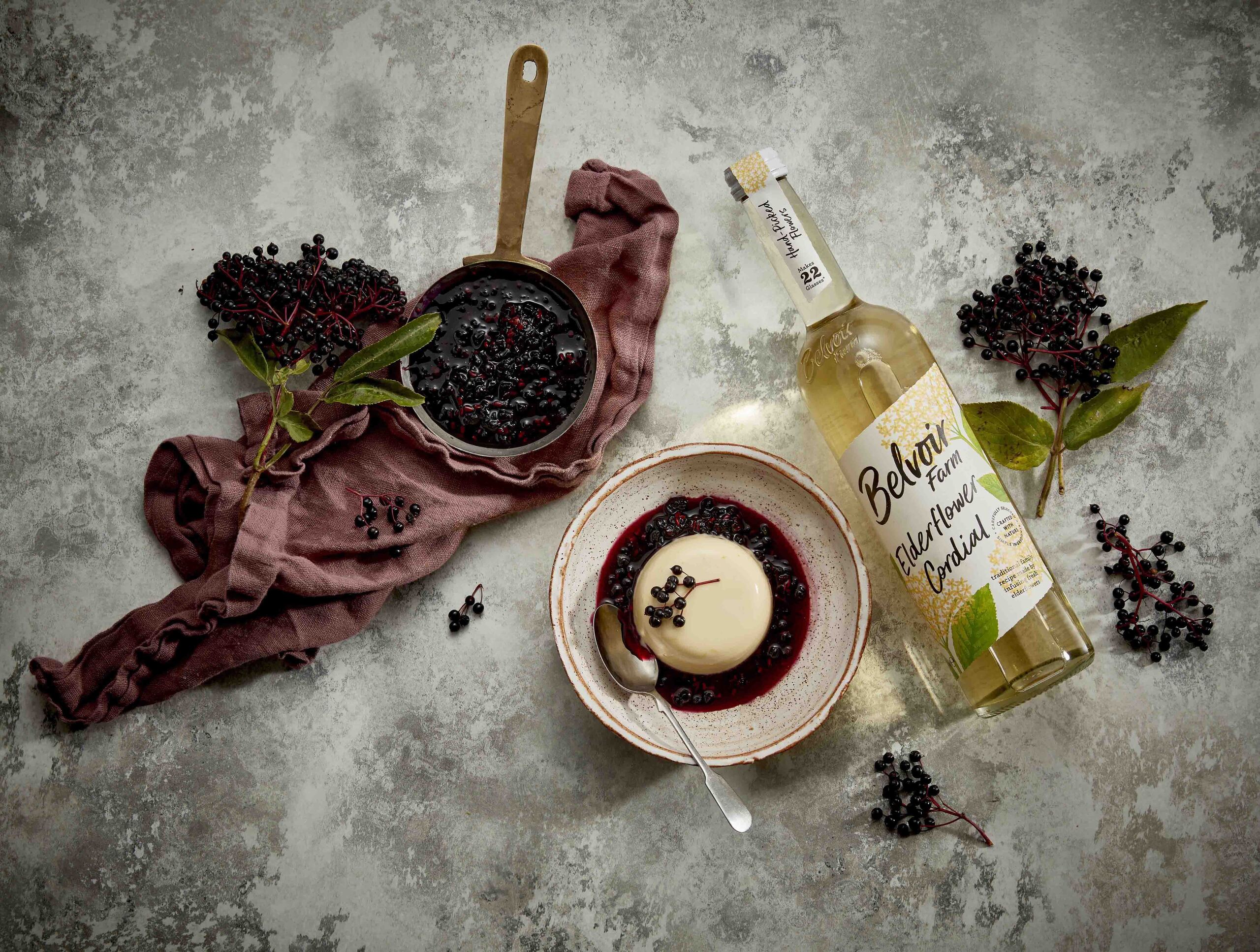 Elderflower Panna Cotta