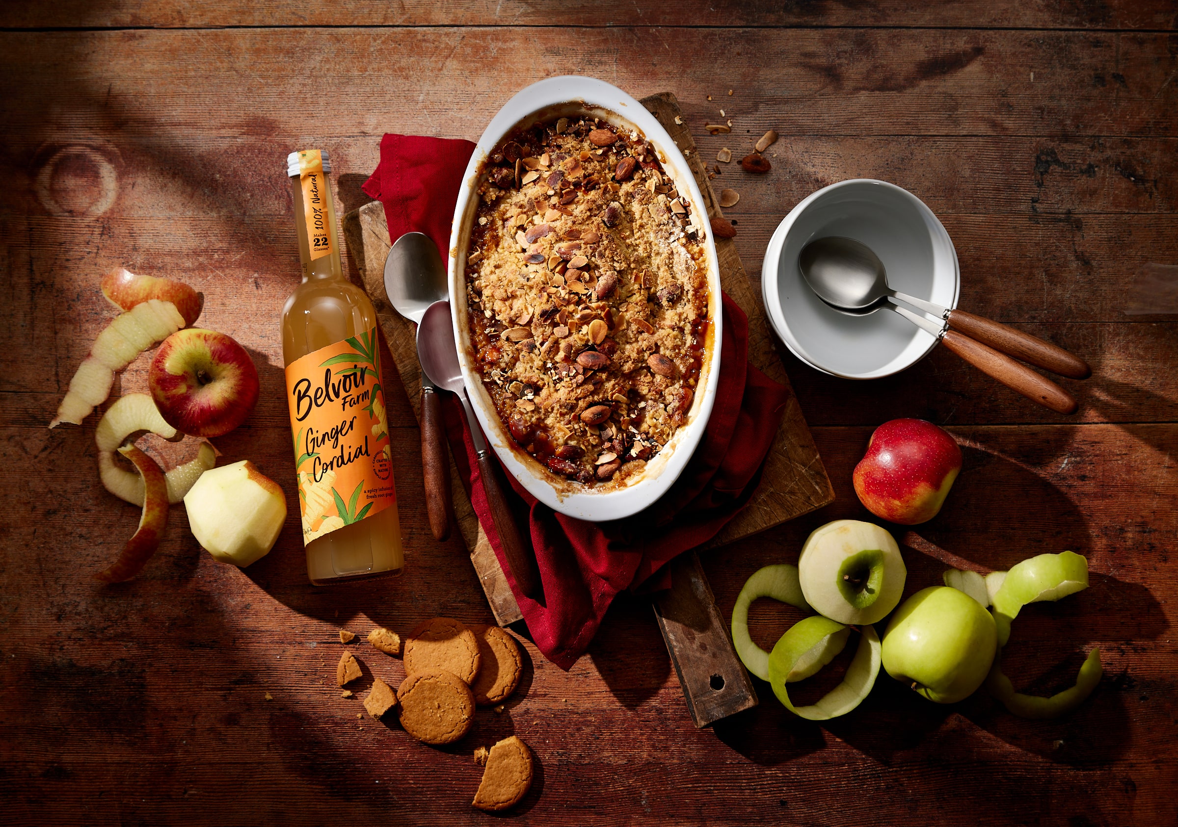 Apple & Ginger Crumble