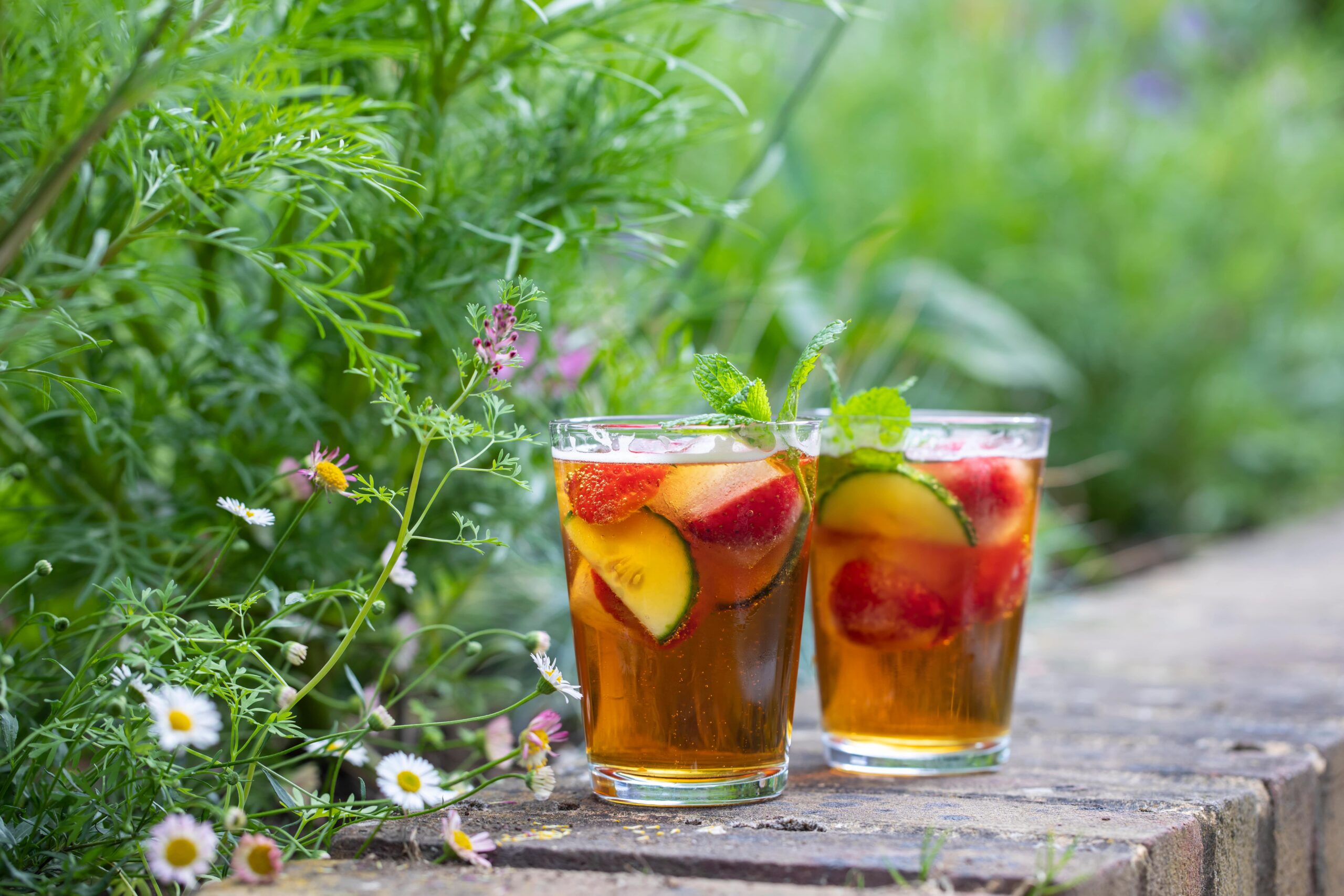 Strawberry Pimms