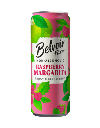 Non-Alcoholic Raspberry Margarita Can