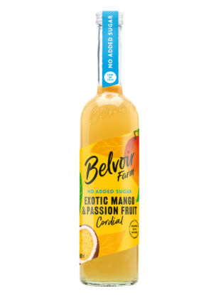 No Added Sugar Exotic Mango & Passion Fruit Cordial