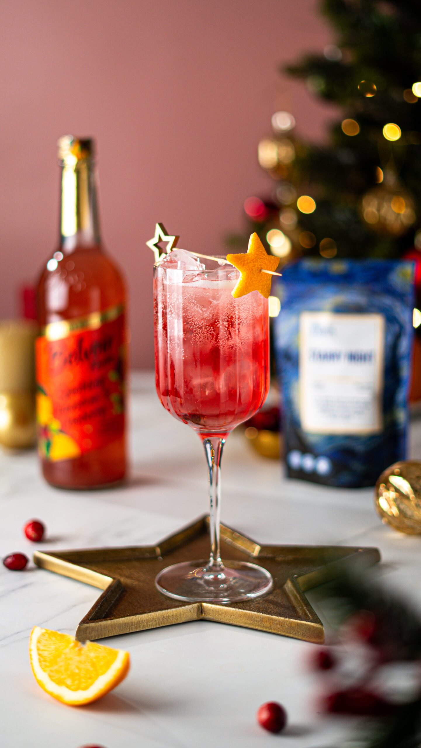 Starry Night Christmas Cocktail