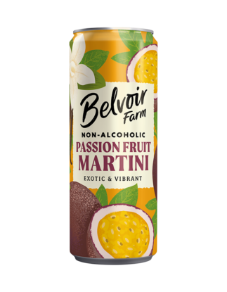 Non-Alcoholic Passion Fruit Martini Can