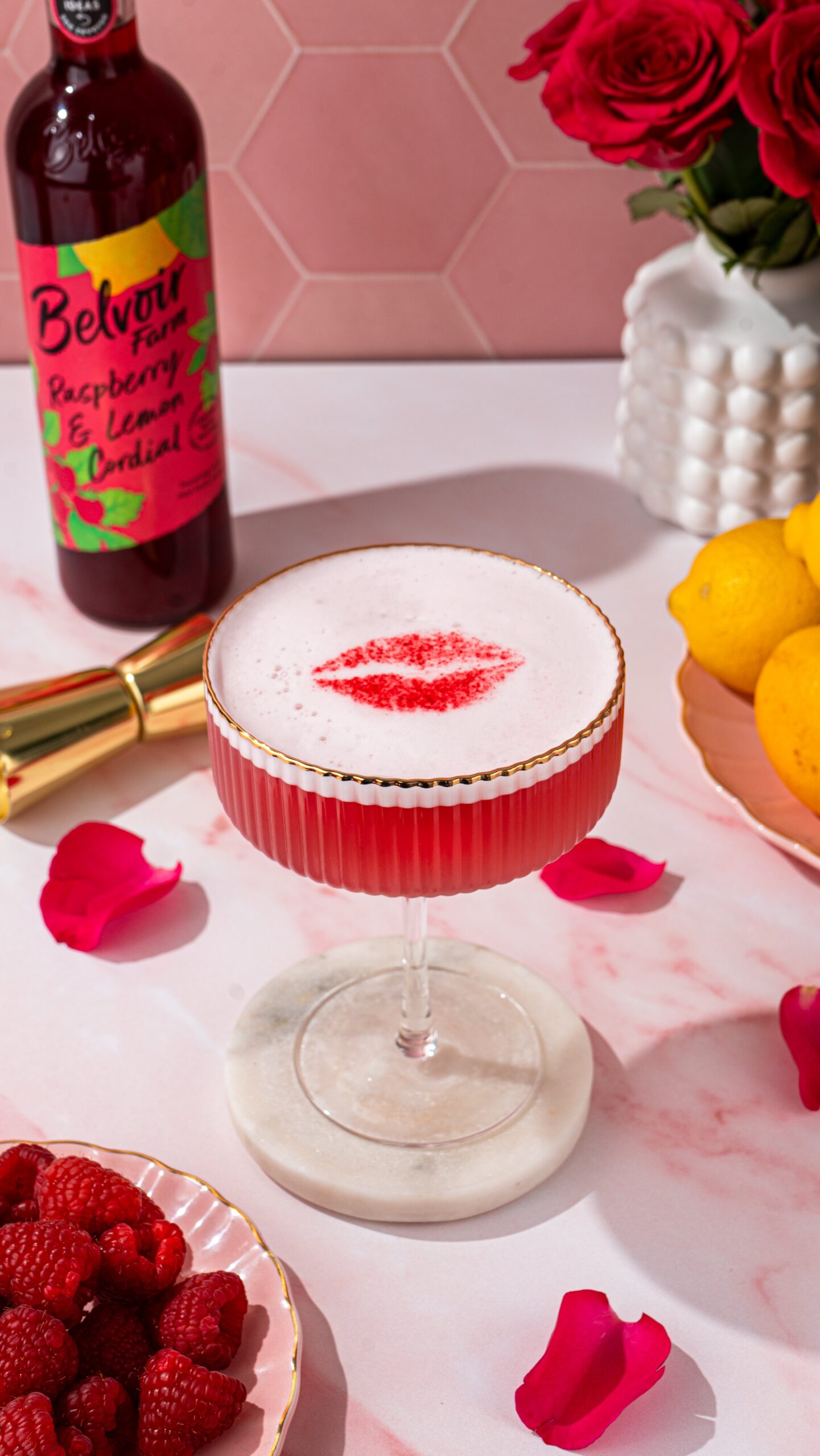 Raspberry Kiss Cocktail