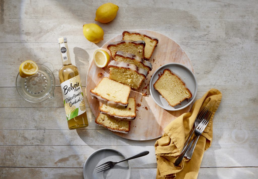 Elderflower & Lemon Drizzle Cake