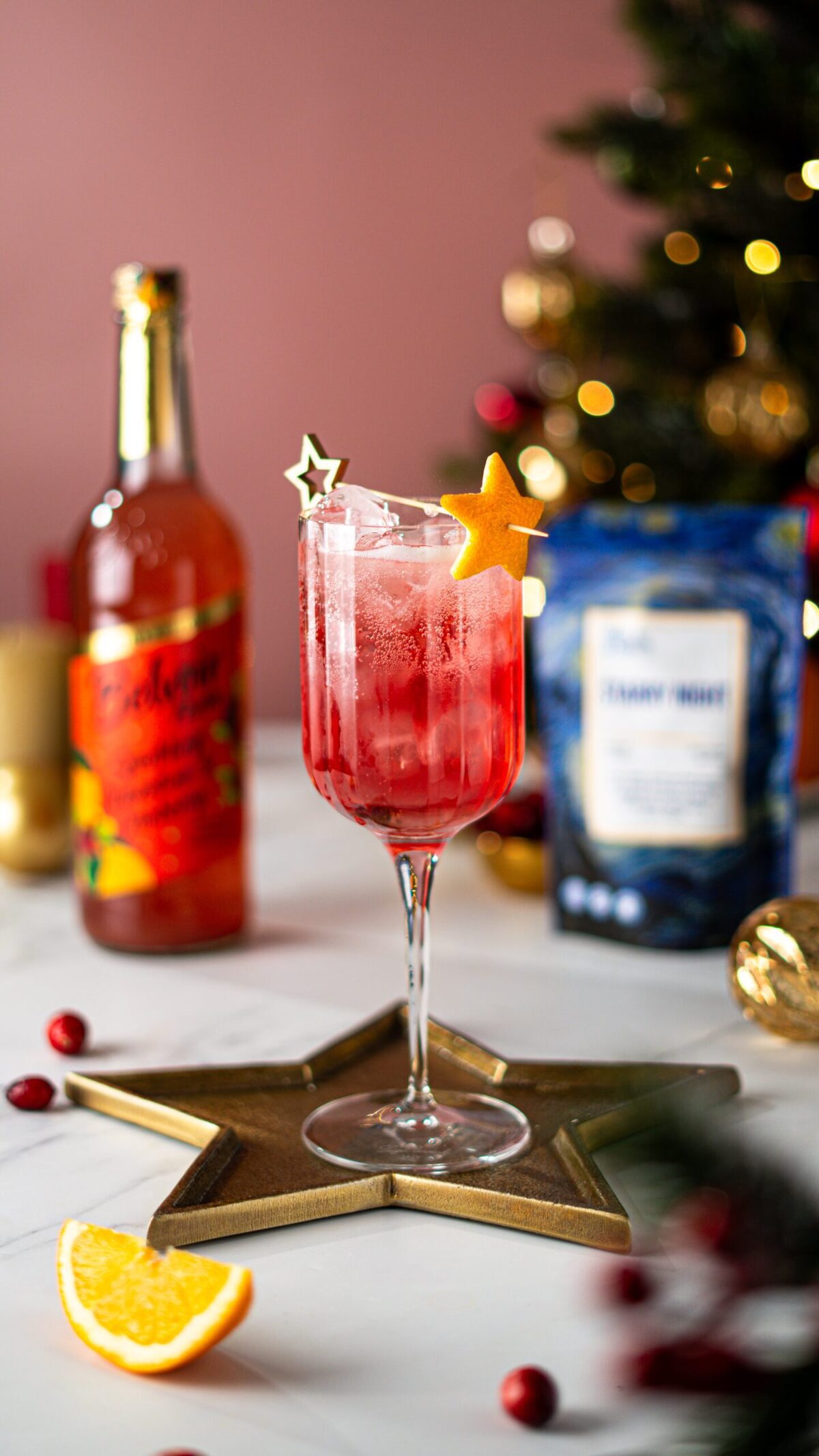 Starry Night Christmas Cocktail