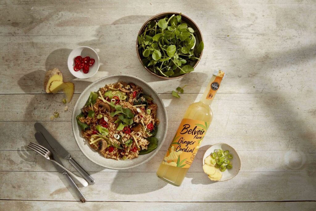 Vegan Sesame Ginger Fried Rice