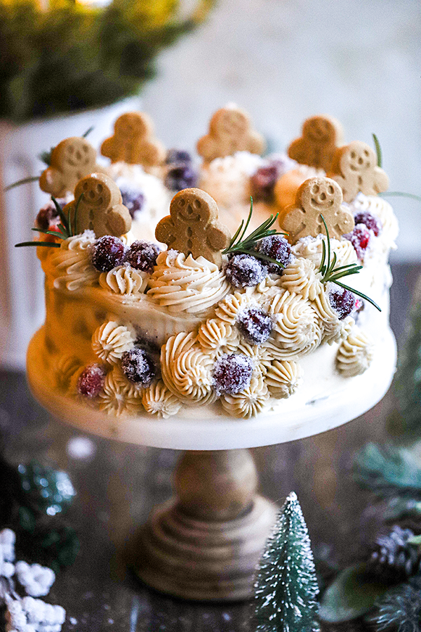 Gingerbread Layer Cake