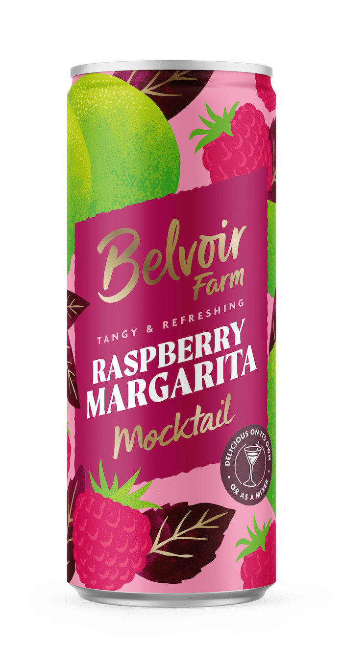 Raspberry Margarita Mocktail Can