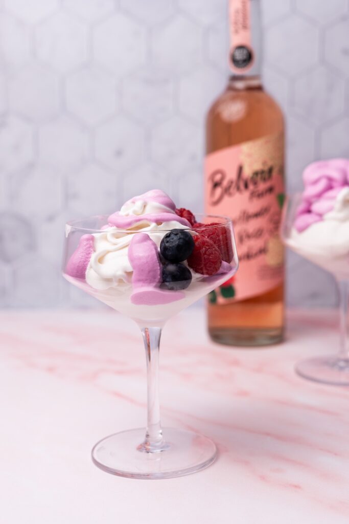 Elderflower & Rose Frozen Yogurt