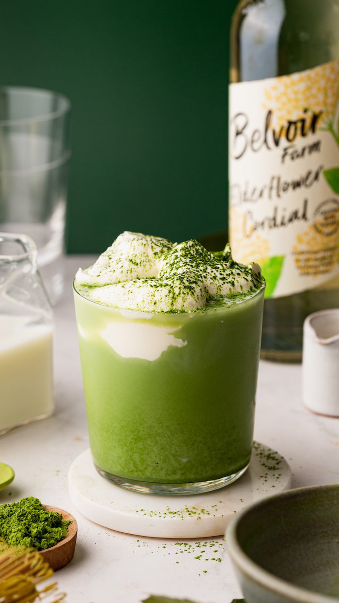 Elderflower Cold Foam Matcha