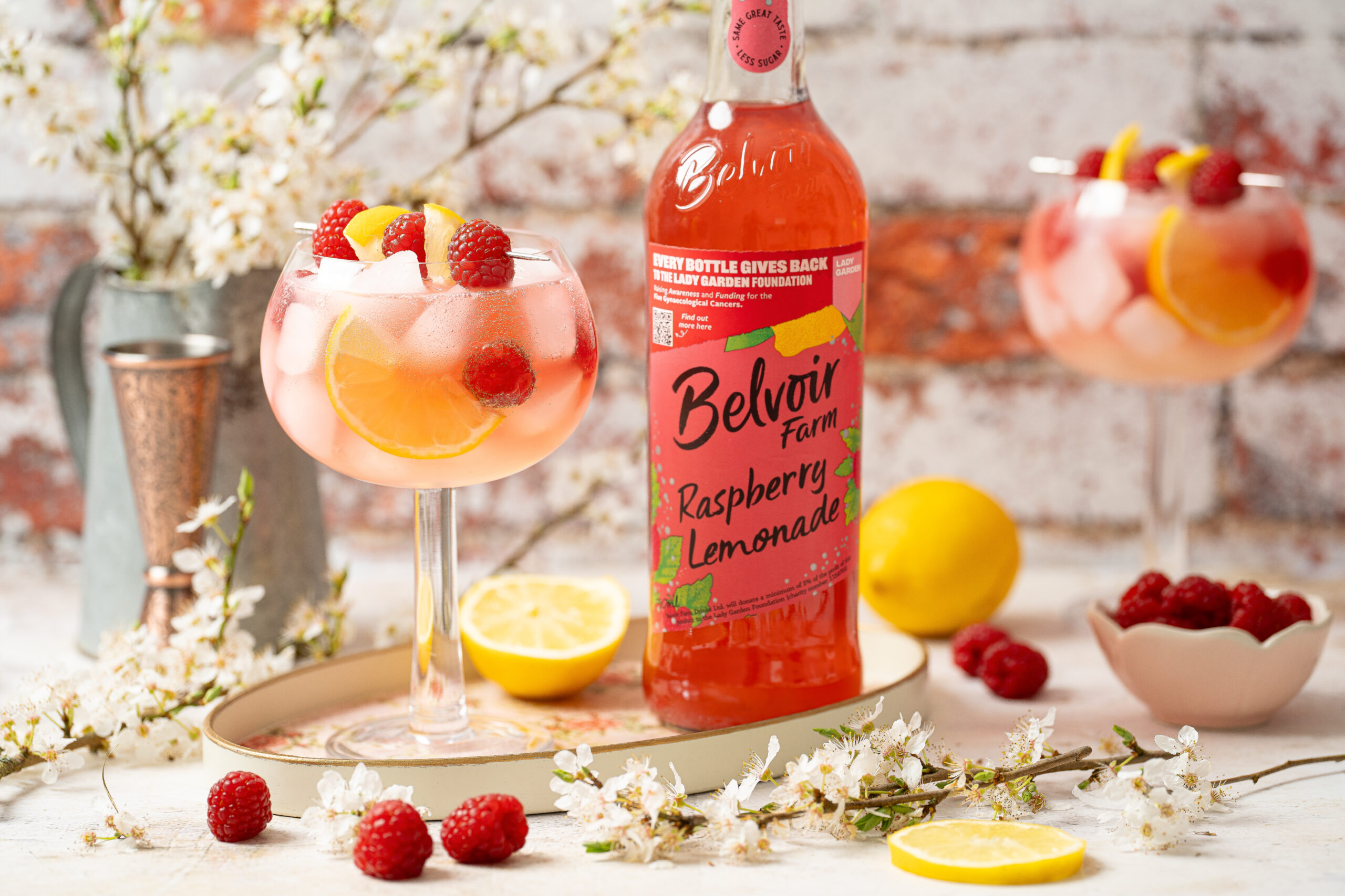 The Blushing Garden Cocktail