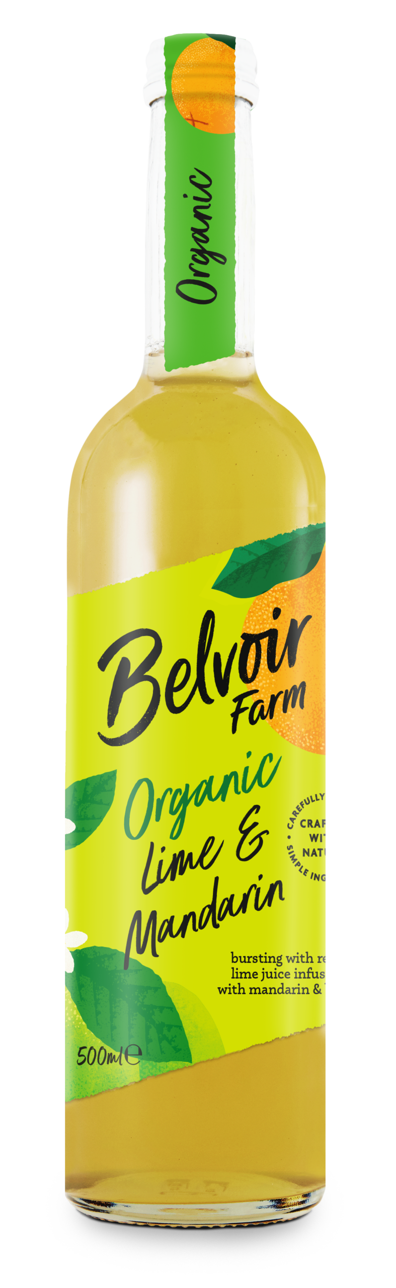 Organic Lime and Mandarin Cordial