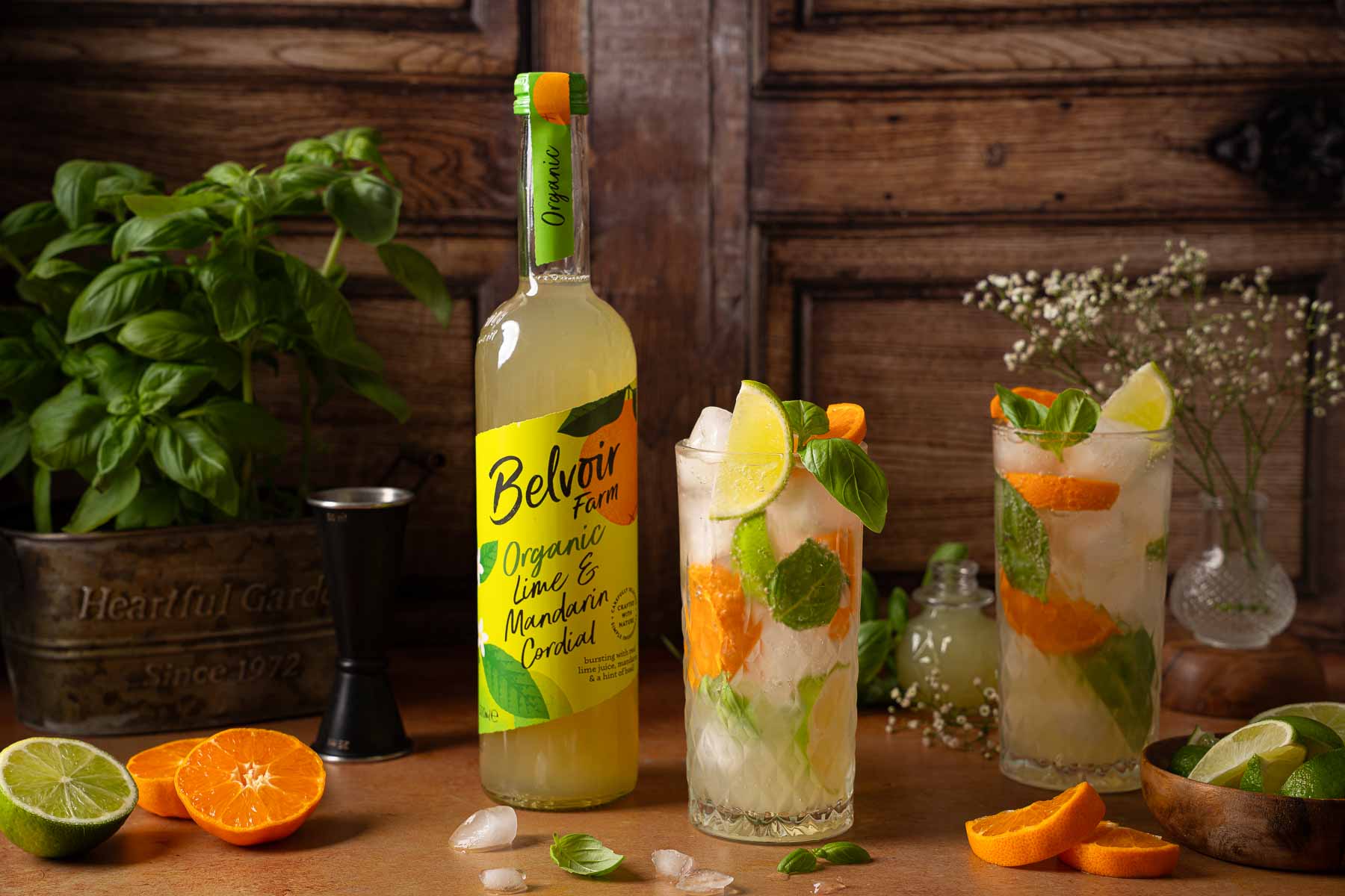 Lime and Mandarin Mojito