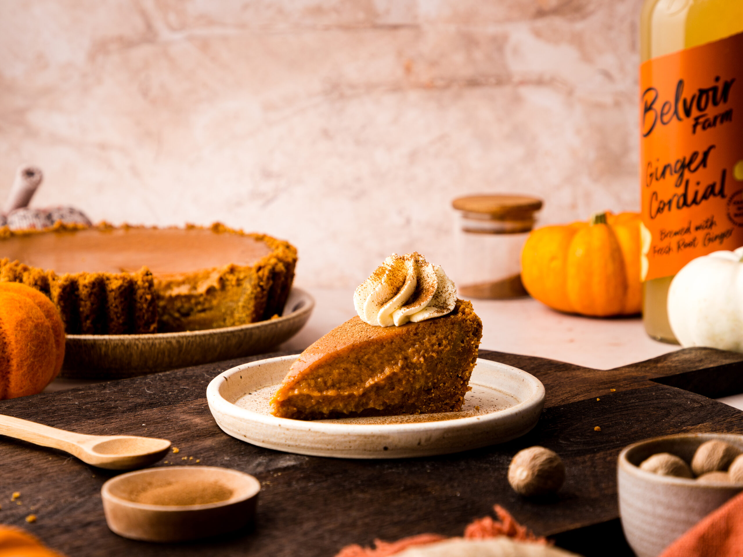 Ginger Pumpkin Pie